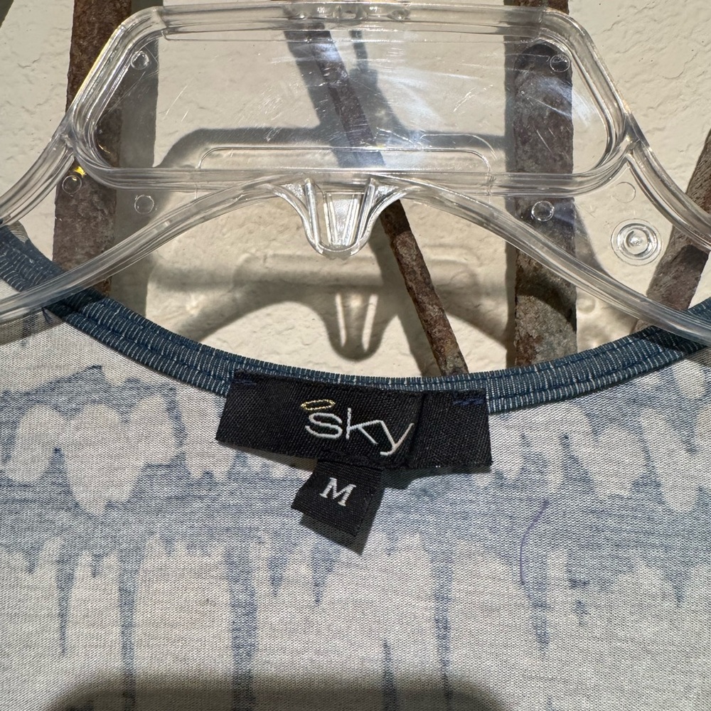 Sky Brand Elegant Multicolor Patterned Dress With… - image 4